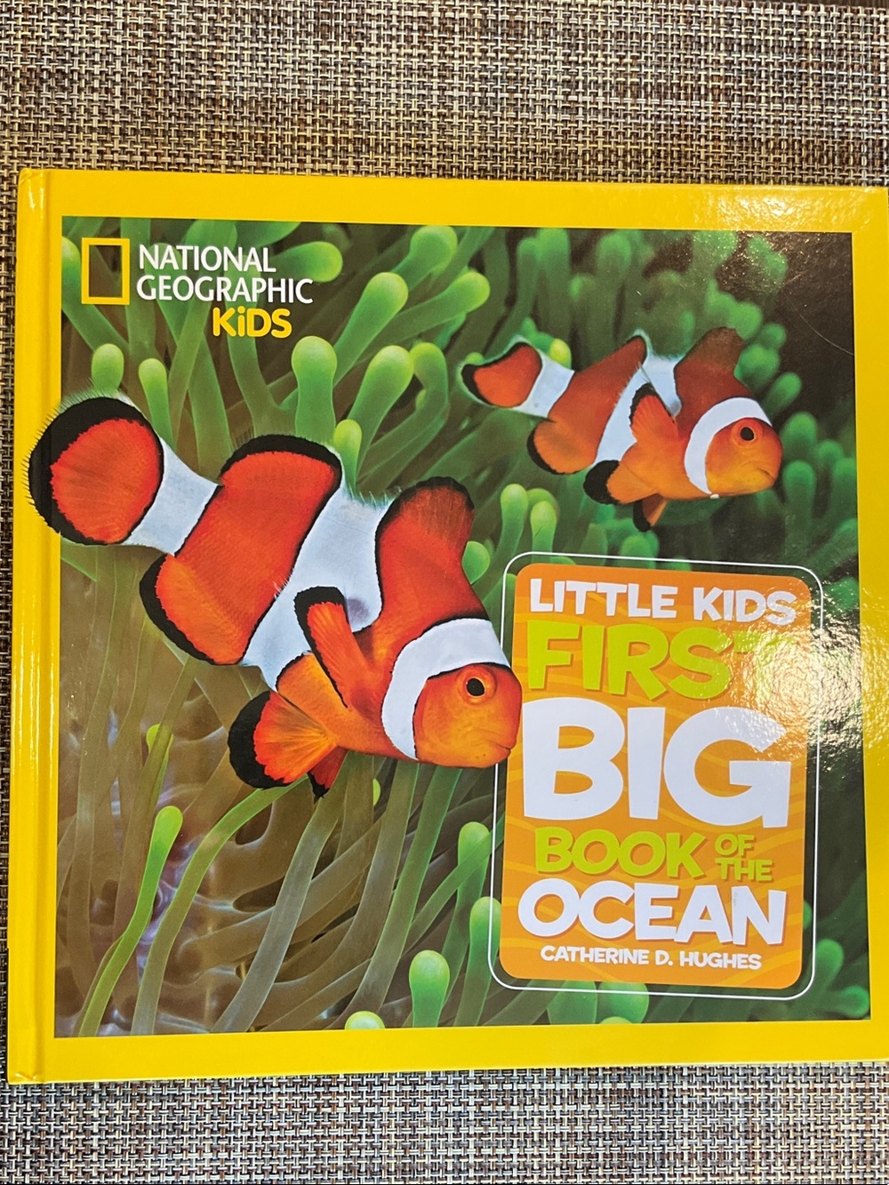 National Geographic Little Kids First Big Book of the Ocean - Orange